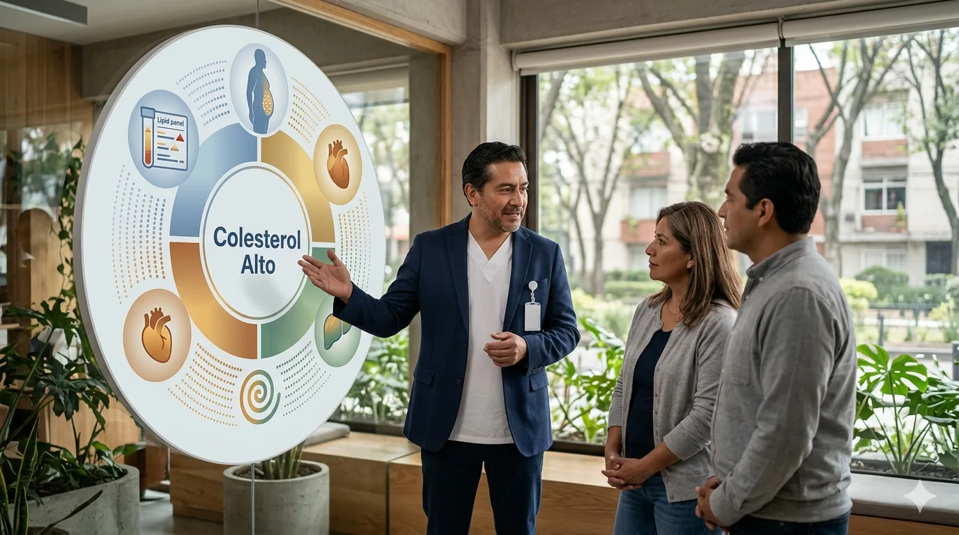 Manejo integral y control del colesterol alto en CDMX