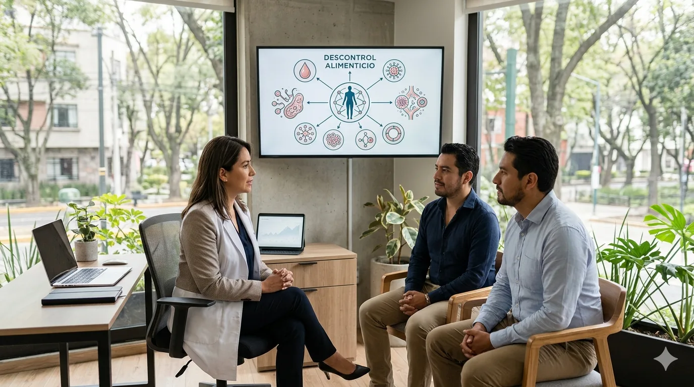 Especialista en descontrol alimenticio en CDMX